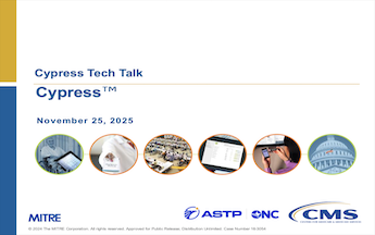 Cypress Tech Talk Slides from November 25, 2025
