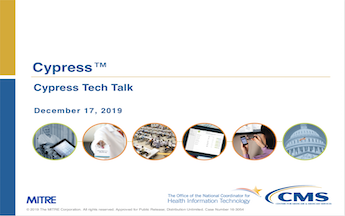 Cypress Tech Talk Slides from December 17, 2019