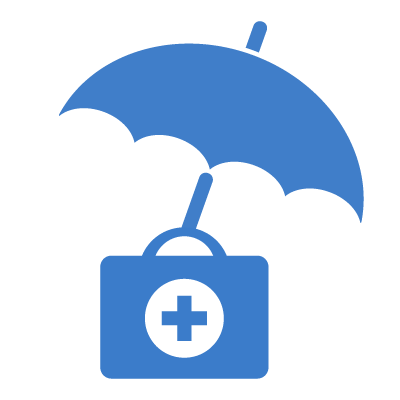 Umbrella with Medical Case