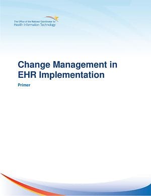 Change Management in EHR Implementation cover